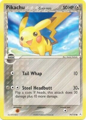 Pikachu (Delta Species) - 79/110 - Common
Ex Holon Phantoms Singles
