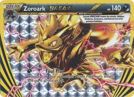 Zoroark Break - 92/162 - Break Rare
XY: Breakthrough Singles