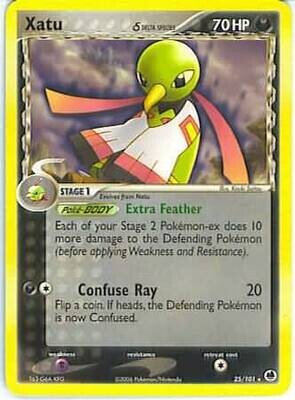 Xatu (Delta Species) - 25/101 - Rare
Ex Dragon Frontiers Singles