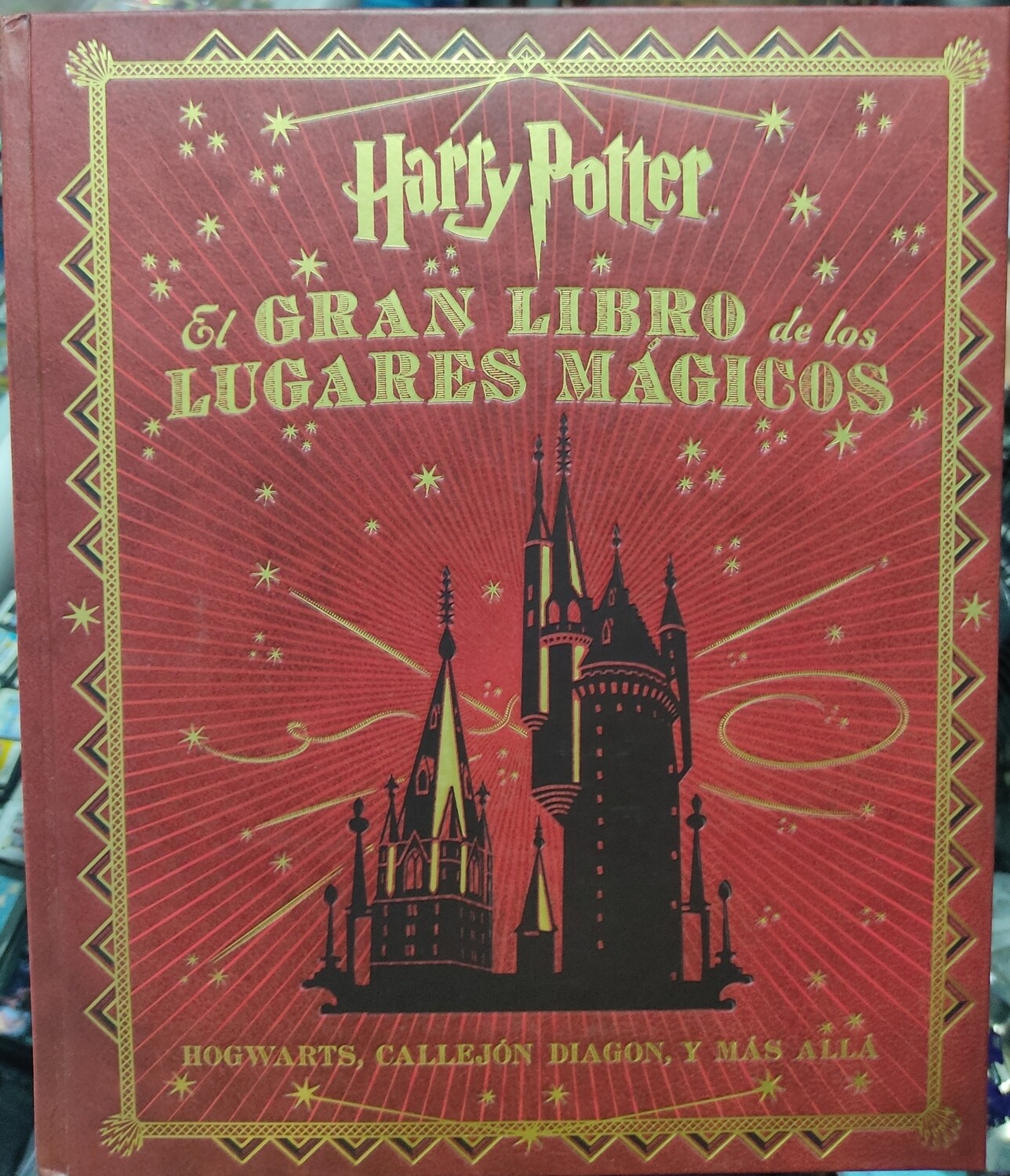 Harry Potter El Gran Libro de Los Lugares Magicos Tapa Dura Libro Espanol Norma