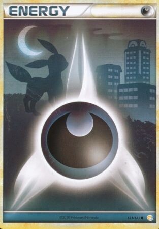Darkness Energy - 121/123 - Common
Heart Gold Soul Silver (Base Set) Singles