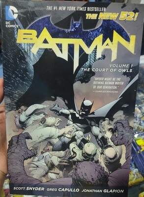 NELA-n,  Batman Volume 1 The Court of Owls TP DC Comics Ingles
