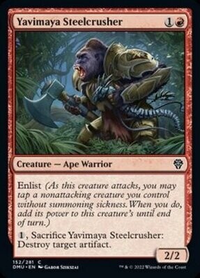 Yavimaya Steelcrusher 152/281 - Dominaria United Singles