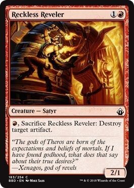 Reckless Reveler 183/254 - Battlebond Singles