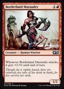 Borderland Marauder 011/016 -  Welcome Deck 2016 Singles (Español)
