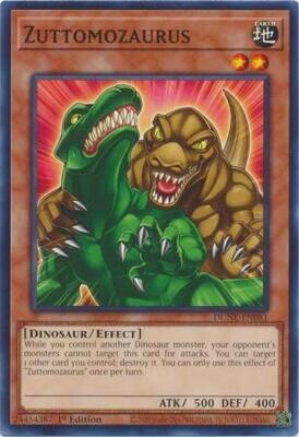 Zuttomozaurus - DUNE-EN081 - Common 1st Edition Duelist Nexus 1st Edition Singles