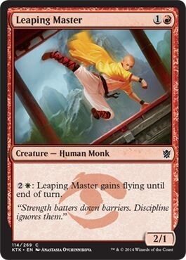Leaping Master 114/269 Khans of Tarkir Singles