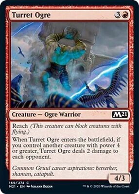 Turret Ogre 169/274 - Magic 2021 (M21) Singles (Español)