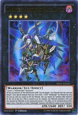 Darktellarknight Batlamyus - INOV-EN051 - Ultra Rare 1st Edition
Invasion Vengeance 1st Edition Singles