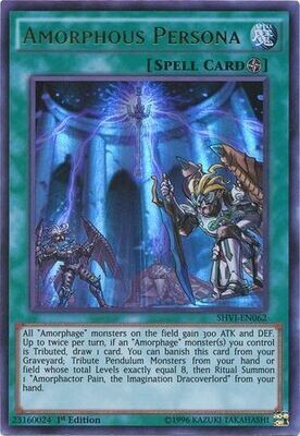 Amorphous Persona - SHVI-EN062 - Ultra Rare 1st Edition
Shining Victories 1st Edition Singles