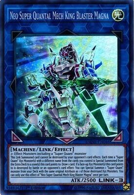 Neo Super Quantal Mech King Blaster Magna - DANE-EN046 - Super Rare 1st Edition Dark Neostorm 1st Edition Singles *Espanol*