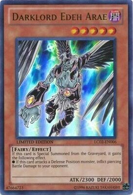 Darklord Edeh Arae - LC02-EN006 - Ultra Rare Limited Edition Legendary Collection 2 1st Edition Singles