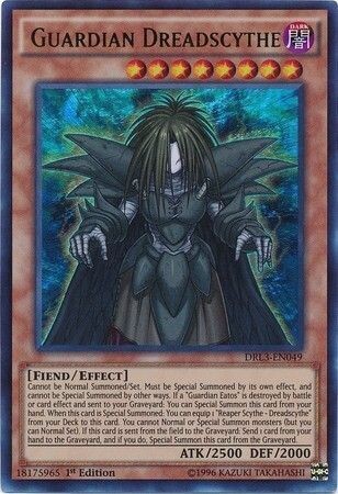 Guardian Dreadscythe - DRL3-EN049 - Ultra Rare 1st Edition Dragons of Legend Unleashed 1st Edition Singles