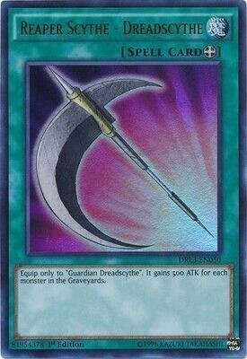 Reaper Scythe - Dreadscythe - DRL3-EN050 - Ultra Rare 1st Edition Dragons of Legend Unleashed 1st Edition Singles (espanol)