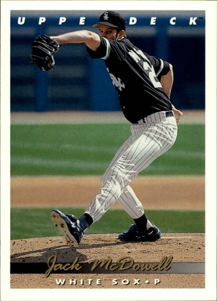 1993 Upper Deck Baseball Card #357 Jack McDowell