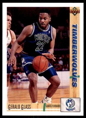 1991-92 Upper Deck Gerald Glass Basketball Cards #307