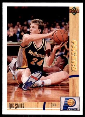 1991-92 Upper Deck Rik Smits Basketball Cards #294