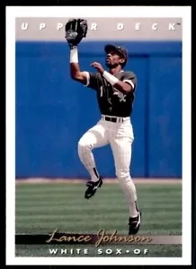 1993 Upper Deck: Lance Johnson Baseball Cards #280