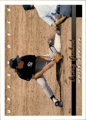 1993 Upper Deck Baseball Card #738 Craig Grebeck