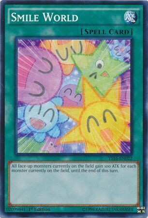 Smile World - YS16-EN022 - Common 1st Edition
Starter Deck Yuya 1st Edition Singles