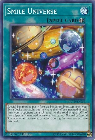 Smile Universe - COTD-EN056 - Common 1st Edition Code of the Duelist 1st Edition Singles