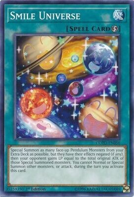 Smile Universe - COTD-EN056 - Common 1st Edition Code of the Duelist 1st Edition Singles (espanol)