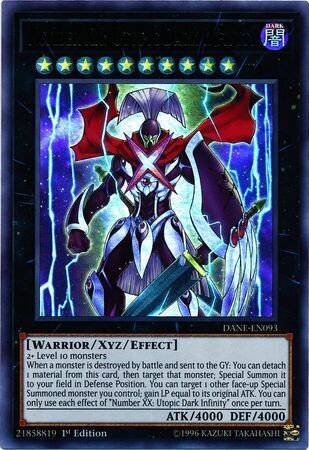 Number XX: Utopic Dark Infinity - DANE-EN093 - Ultra Rare 1st Edition Dark Neostorm 1st Edition Singles