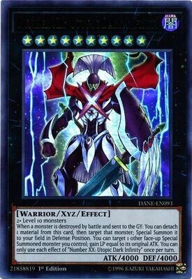 Number XX: Utopic Dark Infinity - DANE-EN093 - Ultra Rare 1st Edition Dark Neostorm 1st Edition Singles