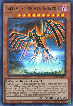 Earthbound Immortal Aslla piscu - LDS3-EN038 - Ultra Rare 1st Edition Legendary Duelists: Season 3 [LDS3] 1st Edition Singles