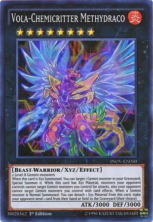 Vola-Chemicritter Methydraco - INOV-EN050 - Super Rare 1st Edition Invasion Vengeance 1st Edition Singles (espanol)
