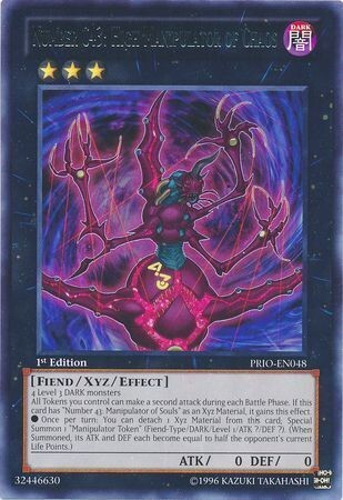 Number C43: High Manipulator of Chaos - PRIO-EN048 - Rare 1st Edition Primal Origin 1st Edition Singles (espanol)
