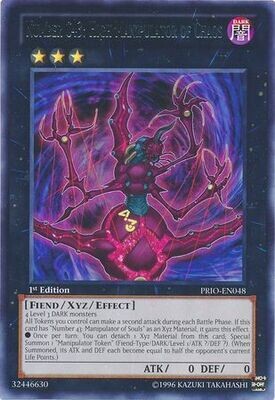 Number C43: High Manipulator of Chaos - PRIO-EN048 - Rare 1st Edition
Primal Origin 1st Edition Singles