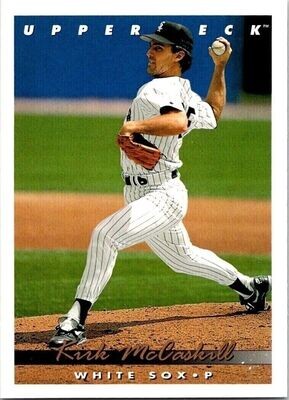 Kirk Mc Caskill Upper Deck 608 Chicago White Sox 1993 Baseball Card