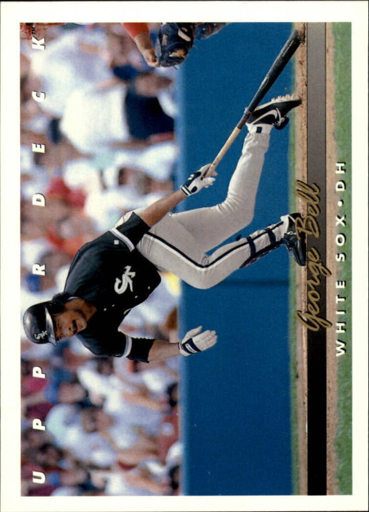1993 Upper Deck Baseball Card #345 George Bell