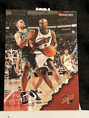 Sherell Ford Seattle Supersonics 1996 NBA Hoops #145 Basketball NBA Card