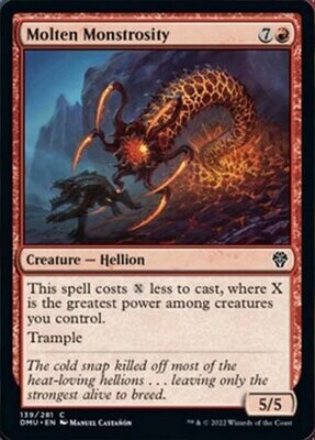 Molten Monstrosity 139/281 - Dominaria United Singles (Español)