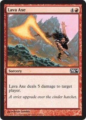 Lava Axe 143/249 - Magic 2014 (M14) Singles (Español)