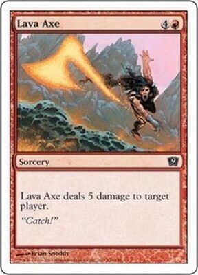 Lava Axe 197/350 - MTG 9th Edition Singles