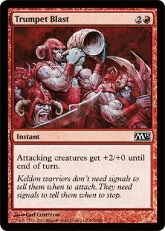 Trumpet Blast 152/249 - Magic 2013 (M13) Singles (Español)