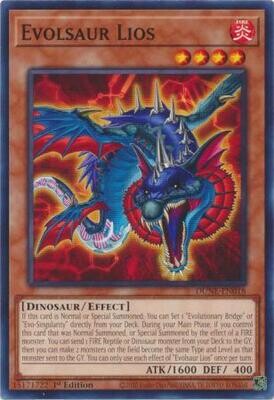 Evolsaur Lios - DUNE-EN018 - Common 1st Edition Duelist Nexus 1st Edition Singles