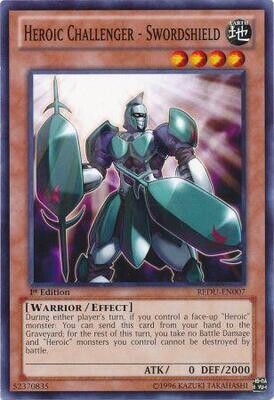 Heroic Challenger - Swordshield - REDU-EN007 - Common 1st Edition Return of the Duelist 1st Edition Singles