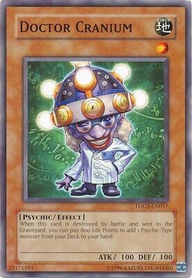 Doctor Cranium - TDGS-EN017 - Common Unlimited The Duelist Genesis [TDGS] Unlimited Singles