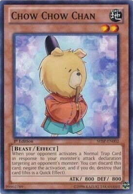 Chow Chow Chan - SHSP-EN002 - Common 1st Edition Shadow Specters 1st Edition Singles