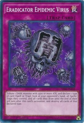 Eradicator Epidemic Virus - SR06-EN033 - Common 1st Edition
Lair of Darkness 1st Edition Singles