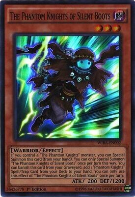 The Phantom Knights of Silent Boots - WIRA-EN002 - Super Rare 1st Edition
Wing Raiders 1st Edition Singles