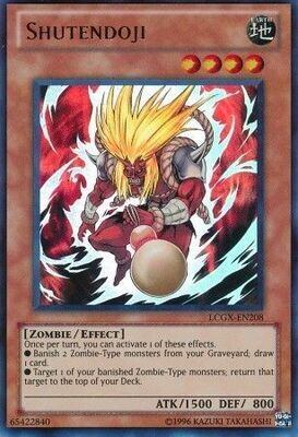 Shutendoji - LCGX-EN208 - Ultra Rare Unlimited
Legendary Collection 2 Unlimited Singles
