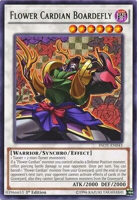 Flower Cardian Boardefly - INOV-EN043 - Rare 1st Edition Invasion Vengeance 1st Edition Singles -español-