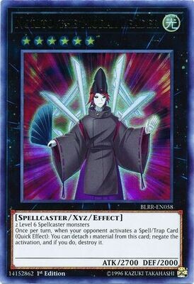 SH Norito the Moral Leader - BLRR-EN058 - Ultra Rare 1st Edition Battles of Legend: Relentless Revenge Singles