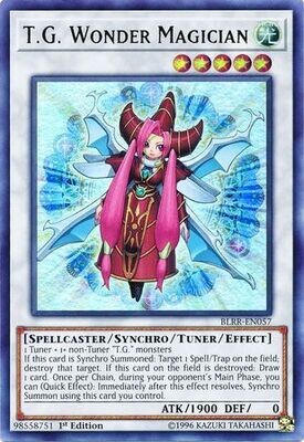 SH T.G. Wonder Magician - BLRR-EN057 - Ultra Rare 1st Edition
Battles of Legend: Relentless Revenge Singles