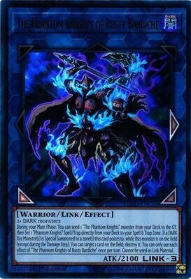 The Phantom Knights of Rusty Bardiche - LEHD-ENC00 - Ultra Rare 1st Edition
Legendary Hero Decks 1st Edition Singles